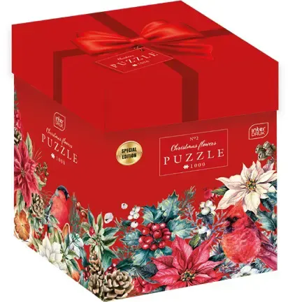 Puzzle 1000 Christmas Flowers 2