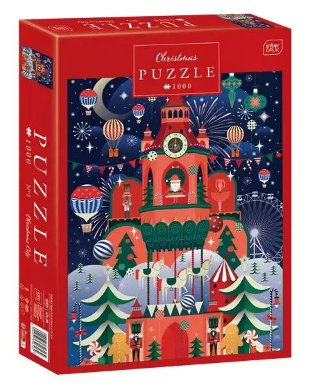 Puzzle 1000 Christmas Santa's Tower
