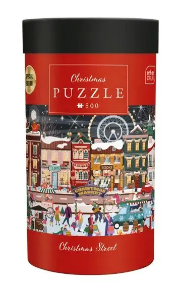 Puzzle 500 Christmas Festive Street