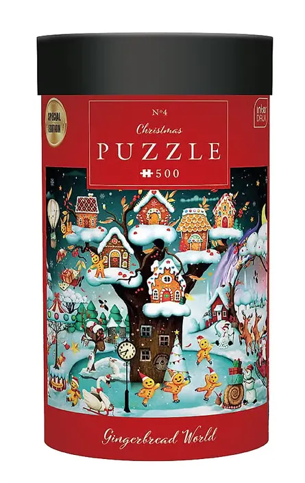 Puzzle 500 Christmas Gingerbread World