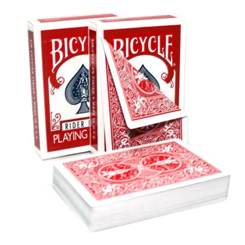 Karty do gry Bicycle: Rider Double Back - czerwone