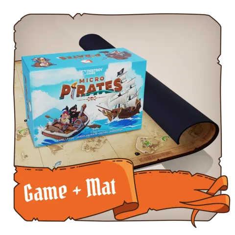 Micro Pirates: Base Pledge & Game Mat (wersja polska)