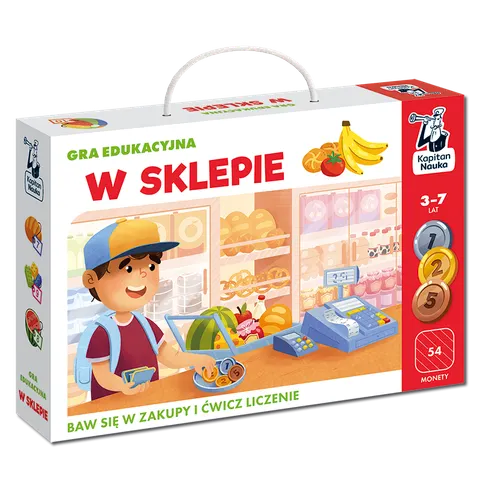 Kapitan Nauka: W sklepie. Gra edukacyjna