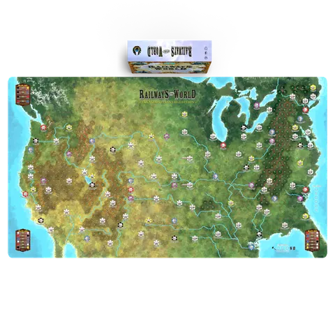 Railways of the World: Transcontinental Neoprene Mat