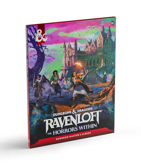 Dungeons & Dragons RPG: Ravenloft - The Horrors Within, Dungeon Master's Screen (uszkodzone)