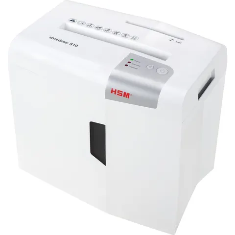 Niszczarka HSM ShredStar S10 paski 6,0mm P-2 + osobny mech. tnący CD