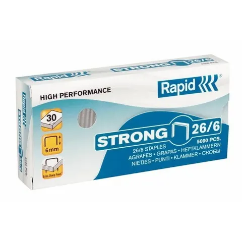 Zszywki RAPID Strong 26/6 5M 24862000