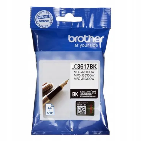 Tusz BROTHER (LC3617BK) czarny 550str