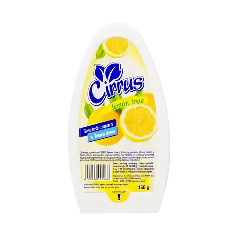 CIRRUS ODŚWIEŻACZ W ŻELU 150G LEMON TREE