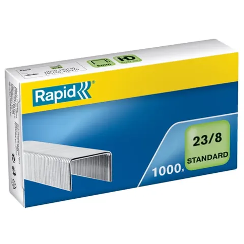 Zszywki 23/8 1M 1000szt.Stand RAPID 24869200