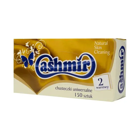 Chusteczki higieniczne, 150 box 2-w 235205 CASHMIR