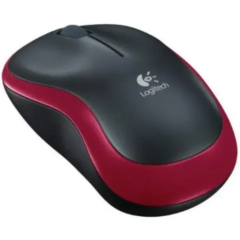 Logitech Mysz bezprzewodowa M185 910-002240 Red
