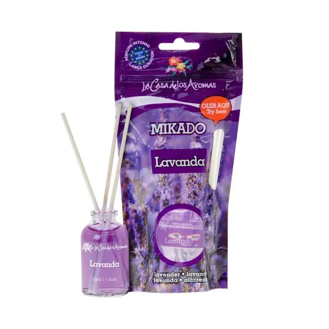 LA CASA DE LOS AROMAS Patyczki zapachowe LAWENDA, 30 ml