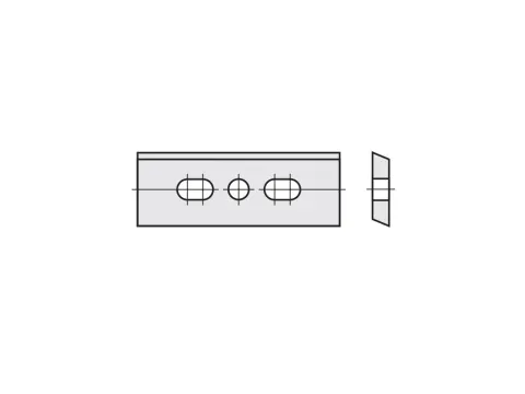 Płytki wymienne 32x8x1,5 do systemu Oertli 3282