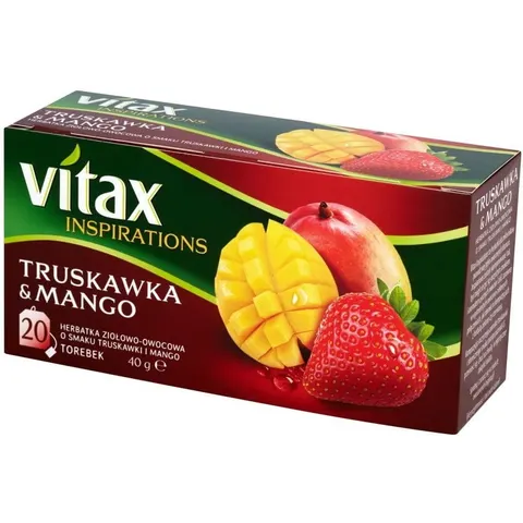 Vitax Truskawka Mango 20tb Herbata insp.