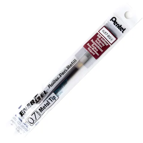 Wkład kulkowy ENERGEL 0,7 burgundowy LR7-BGX PENTEL