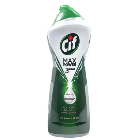 Mleczko do czyszczenia CIF Max Power z wybielaczem