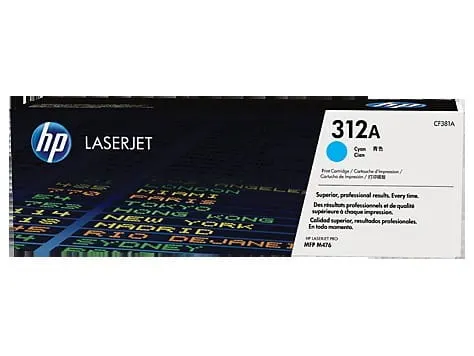 Toner HP 312A (CF381A) niebieski 2400str MFP M476