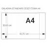 Okładka zeszytowa A4 - 300 bezbarwna (5 szt.) OZB5-02-01 BIURFOL