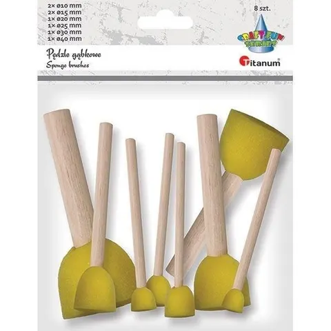 Pędzelki gąbkowe 20SL1201 Titanum a8