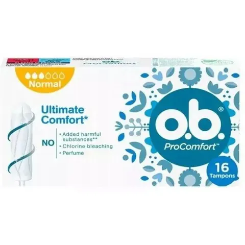 Tampony O.B. (16 sztuk) ORYGINAL Normal ProComfort