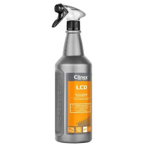 Płyn spray do czyszczenia ekranów LCD 1L CL77187 CLINEX