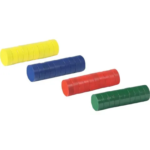 Magnesy 15mm 4 kolor Fandy a40
