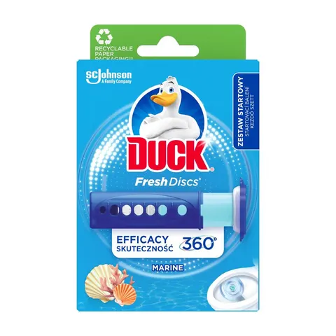 Duck Fresh Discs Marine - Żelowy Krążek Do Toalety 36ml + Aplikator