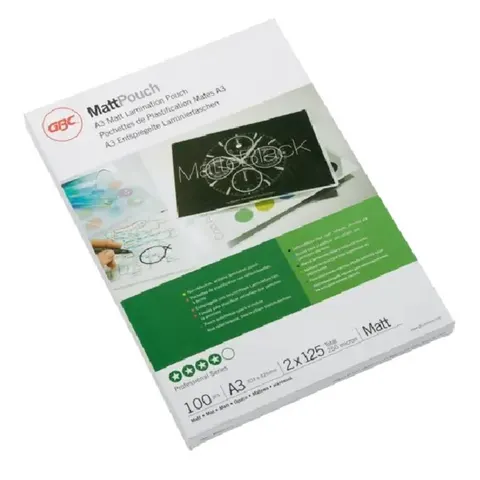 Folia do laminacji GBC Pouch A3 125Mic matt 100szt.3747235