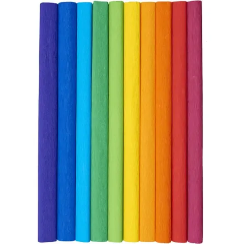 Bibuła marszczona 50x200cm mix kolorów tęczowy 400153931 HERLITZ