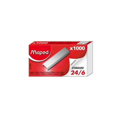 Zszywki 24/6 1000szt MAPED 324405
