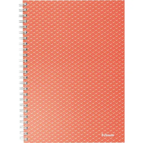 Kołonotatnik Colour`Breeze A5 w kratkę koralowy 628468 ESSELTE