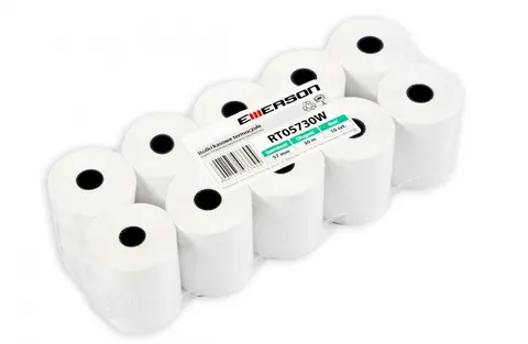 Rolki termiczne 57x20m 10szt EMERSON rt05720wkbpaf BPA FREE bez bisfenolu