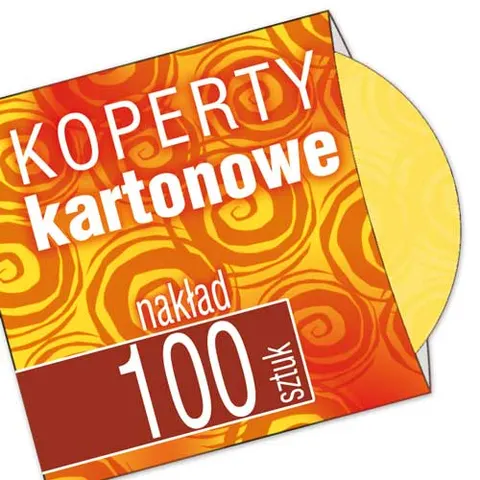 Koperty kartonowe - pakiet 100 szt.