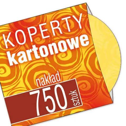 Koperty kartonowe - pakiet 750 szt.