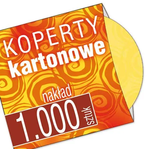 Koperty kartonowe - pakiet 1.000 szt.