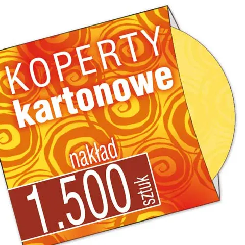 Koperty kartonowe - pakiet 1.500 szt.