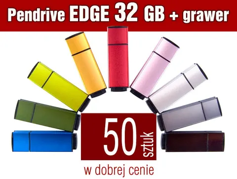Pendrive EDGE 32GB z grawerem - pakiet 50 szt.