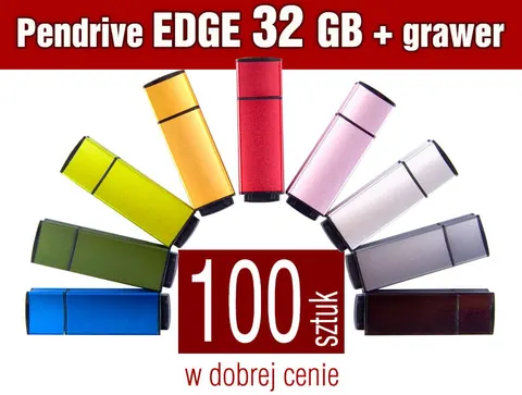 Pendrive EDGE 32GB z grawerem - pakiet 100 szt.