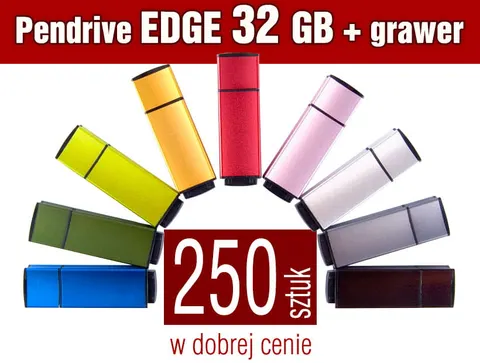 Pendrive EDGE 32GB z grawerem - pakiet 250 szt.