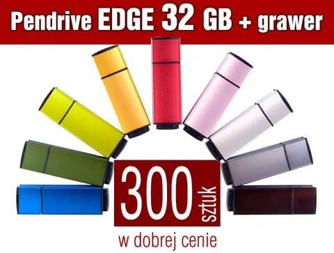 Pendrive EDGE 32GB z grawerem - pakiet 300 szt.