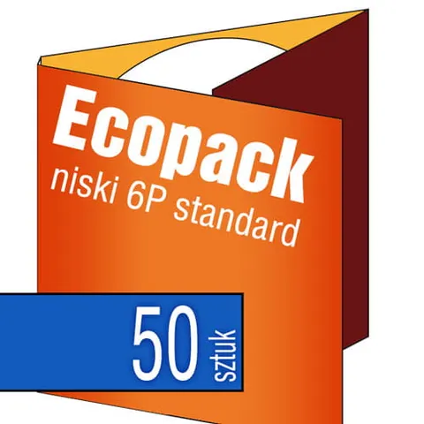 Ecopack 6P (2 łamy) - pakiet 50 szt.