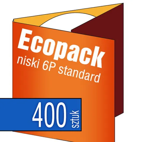 Ecopack 6P (2 łamy) - pakiet 400 szt.