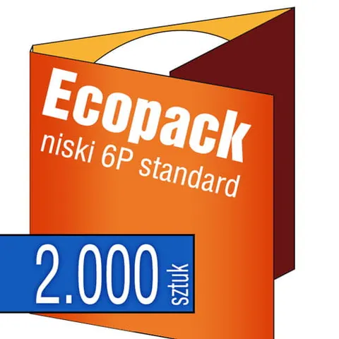 Ecopack 6P (2 łamy) - pakiet 2.000 szt.