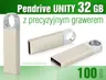 Pendrive UNITY 32GB z grawerem - pakiet 100 szt.