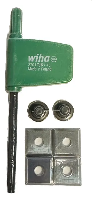 Festool Płytki wymienne HW-WP 12x12x1,5 (4x) 491391
