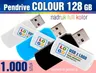 Pendrive COLOUR 128 GB z nadrukiem - pakiet 1.000 szt.