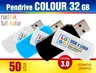 Pendrive COLOUR 3.0, 32 GB z nadrukiem - pakiet 50 szt.