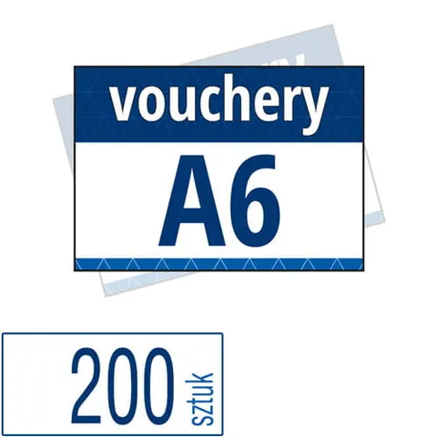 Voucher A6 - 200 szt.