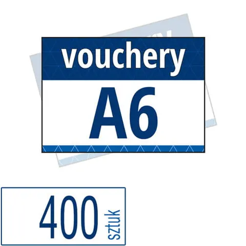 Voucher A6 - 400 szt.